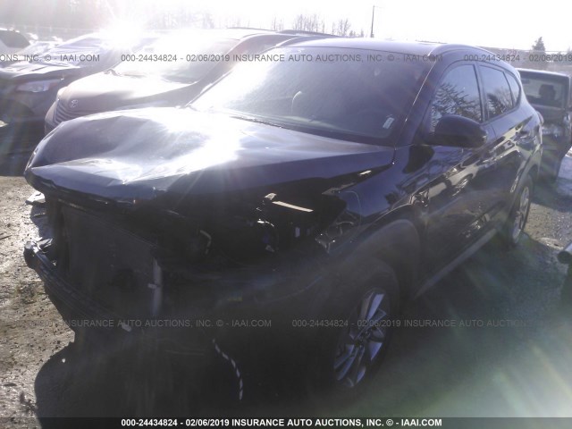 KM8J33A48JU715922 - 2018 HYUNDAI TUCSON LIMITED/SPORT AND ECO/SE BLACK photo 2