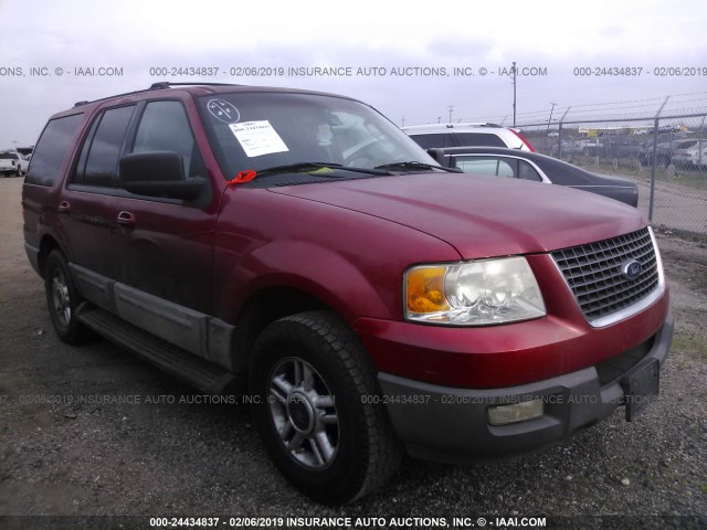 1FMPU15L23LB17959 - 2003 FORD EXPEDITION XLT RED photo 1