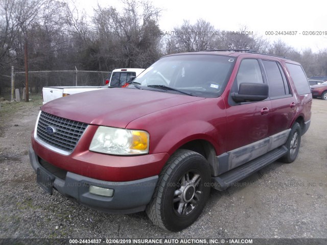 1FMPU15L23LB17959 - 2003 FORD EXPEDITION XLT RED photo 2