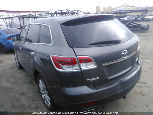 JM3TB38V580144767 - 2008 MAZDA CX-9 GRAY photo 3