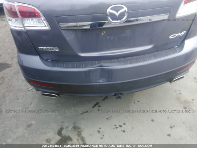 JM3TB38V580144767 - 2008 MAZDA CX-9 GRAY photo 6