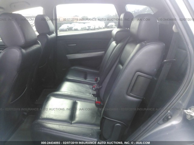 JM3TB38V580144767 - 2008 MAZDA CX-9 GRAY photo 8