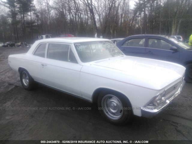 133116A143342 - 1966 CHEVROLET CHEVELLE WHITE photo 1