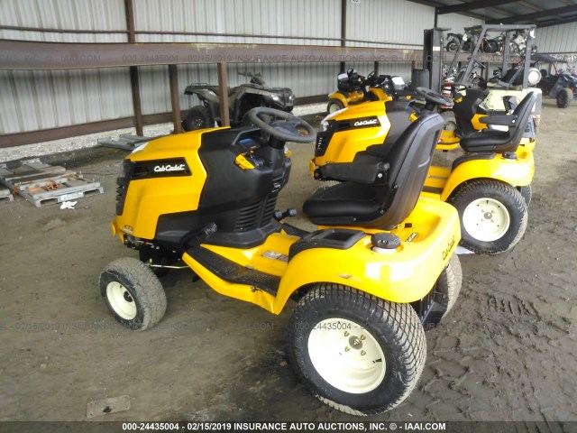 4825002411 - 2018 CUB CADET XT3 LAWN MOWER  YELLOW photo 3