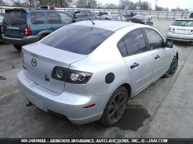 JM1BK32F691205450 - 2009 MAZDA 3 I SILVER photo 4