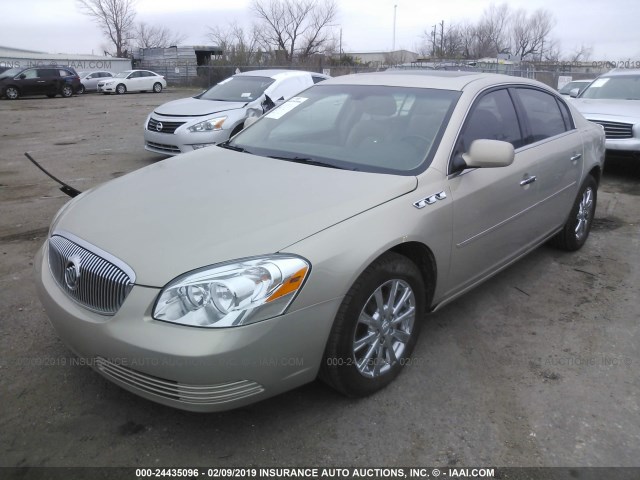 1G4HD57228U127943 - 2008 BUICK LUCERNE CXL BEIGE photo 2