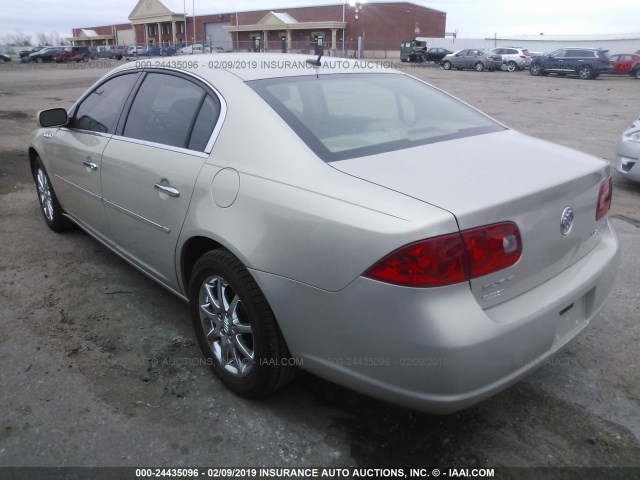 1G4HD57228U127943 - 2008 BUICK LUCERNE CXL BEIGE photo 3