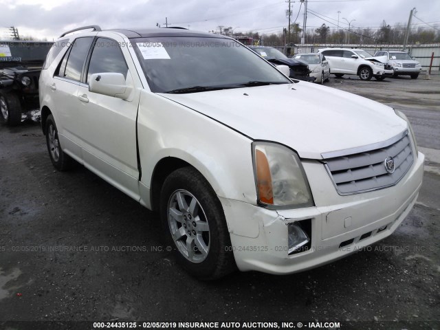 1GYEE637680175975 - 2008 CADILLAC SRX WHITE photo 6