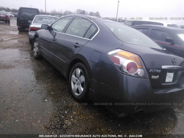 1N4AL21E27N418337 - 2007 NISSAN ALTIMA 2.5/2.5S GRAY photo 3