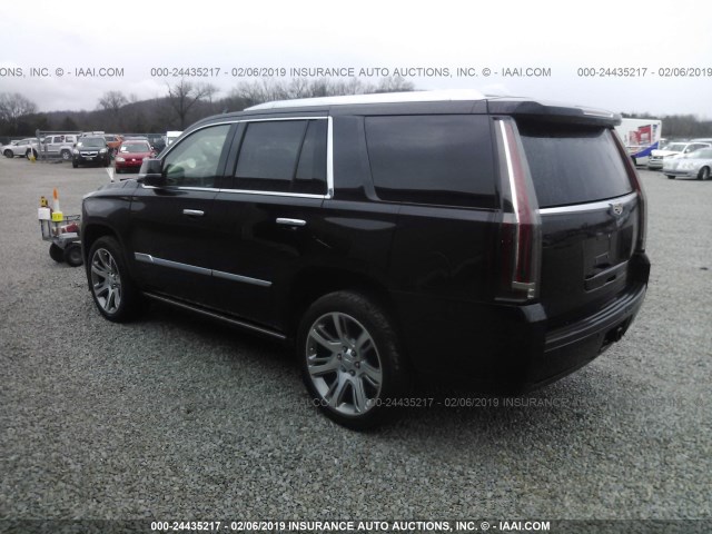 1GYS3NKJ7FR703838 - 2015 CADILLAC ESCALADE BLACK photo 3