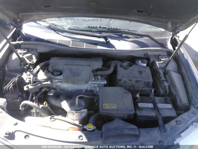4T1BF1FK8DU263692 - 2013 TOYOTA CAMRY L/SE/LE/XLE ნაცრისფერი ფოტო 10