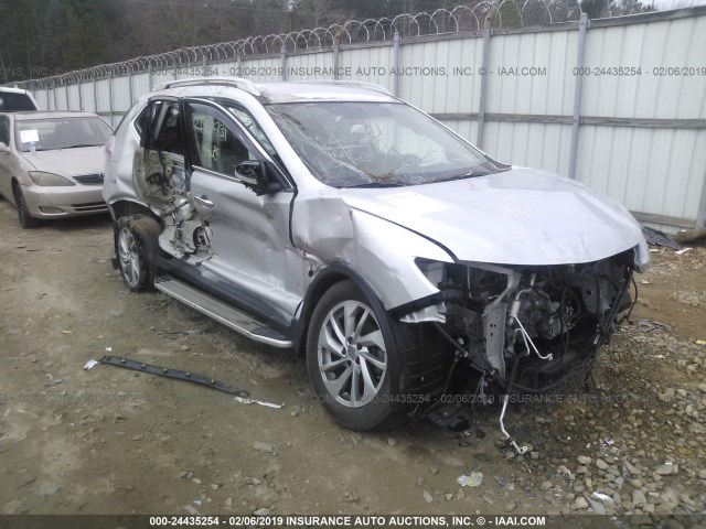 5N1AT2MV1FC775827 - 2015 NISSAN ROGUE S/SL/SV SILVER photo 6