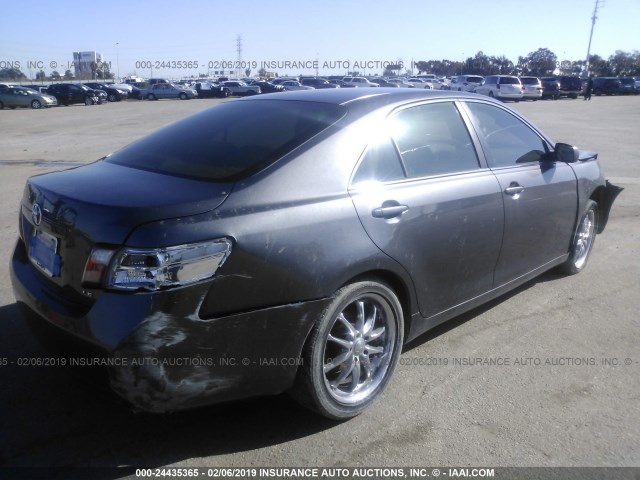 4T1BE46K47U508318 - 2007 TOYOTA CAMRY NEW GENERAT CE/LE/XLE/SE GRAY photo 4