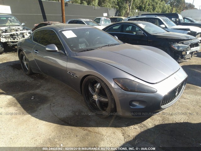 ZAMGJ45AX90045637 - 2009 MASERATI GRANTURISMO  GRAY photo 1