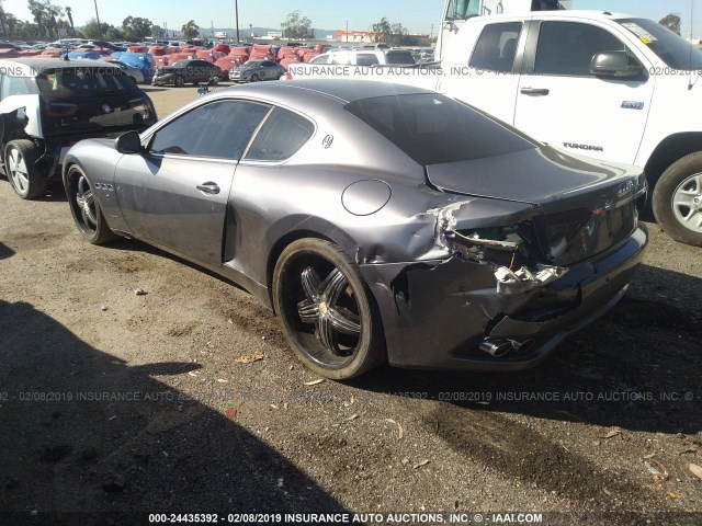 ZAMGJ45AX90045637 - 2009 MASERATI GRANTURISMO  GRAY photo 3