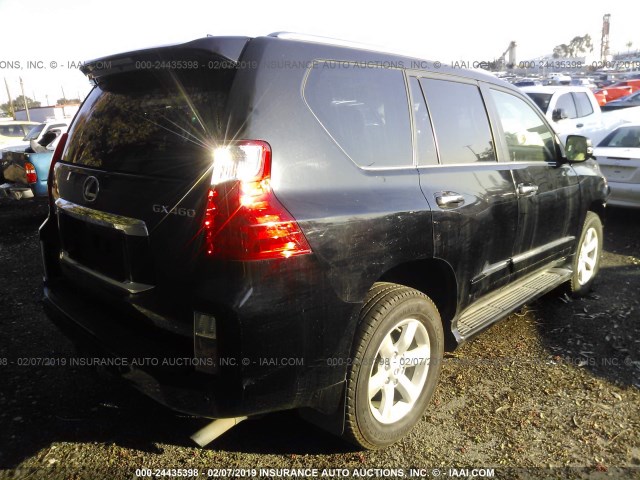 JTJBM7FX8D5060267 - 2013 LEXUS GX BLACK photo 4