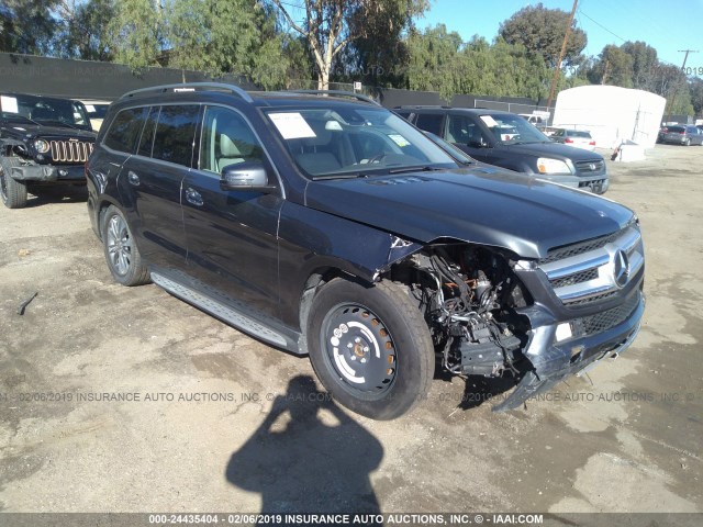 4JGDF7CE5DA224196 - 2013 MERCEDES-BENZ GL 450 4MATIC GRAY photo 1