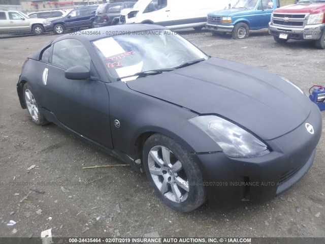 JN1AZ34D95M601340 - 2005 NISSAN 350Z COUPE BLACK photo 1