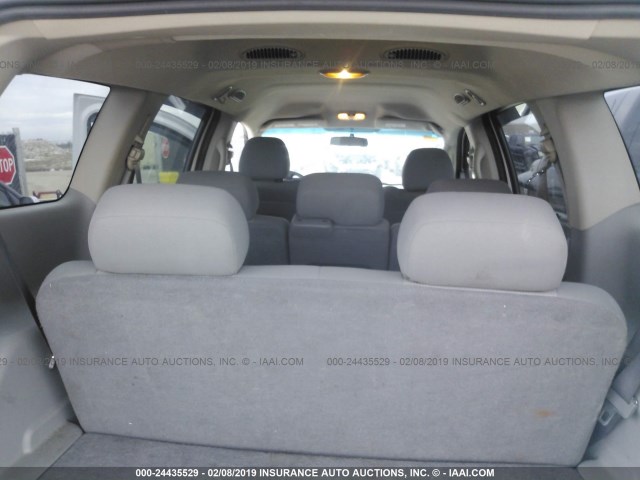 1D8HD48N77F505833 - 2007 DODGE DURANGO SLT WHITE photo 8