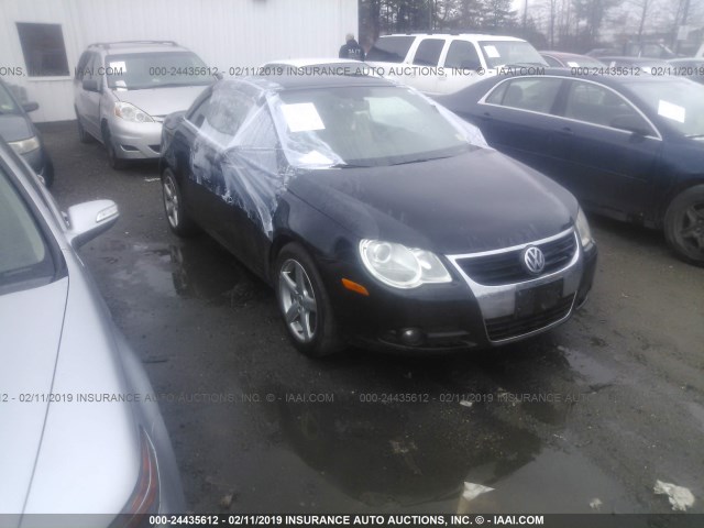 WVWDA71F37V002039 - 2007 VOLKSWAGEN EOS BLACK photo 1