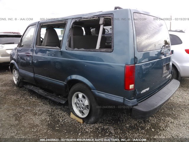 1GNDM19X03B147396 - 2003 CHEVROLET ASTRO BLUE photo 3