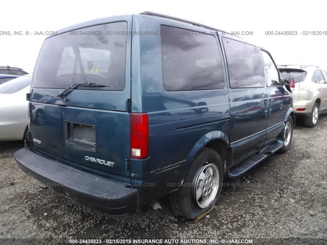 1GNDM19X03B147396 - 2003 CHEVROLET ASTRO BLUE photo 4