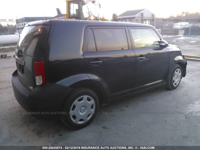 JTLZE4FE7B1121841 - 2011 TOYOTA SCION XB 黑色 照片 4