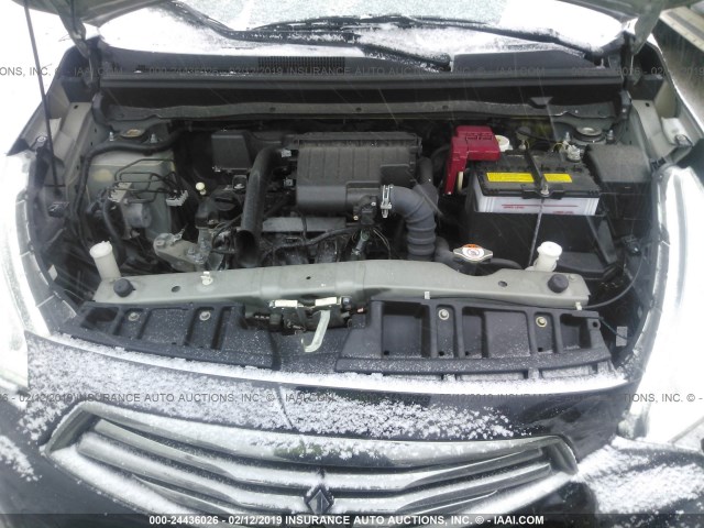 ML32F3FJXHH001407 - 2017 MITSUBISHI MIRAGE G4 ES Қара фото 10