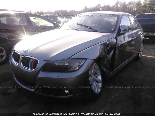 WBAPK7G55BNN48968 - 2011 BMW 328 XI GRAY photo 2