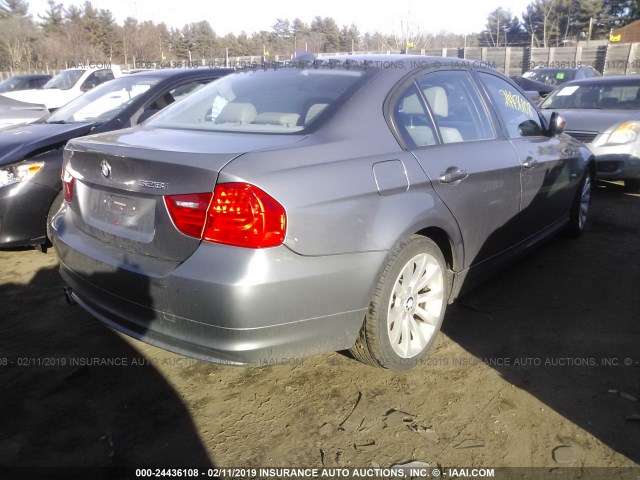 WBAPK7G55BNN48968 - 2011 BMW 328 XI GRAY photo 4