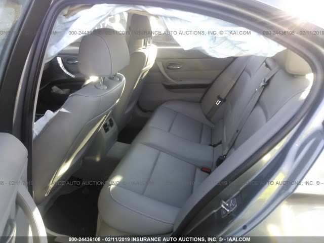 WBAPK7G55BNN48968 - 2011 BMW 328 XI GRAY photo 8