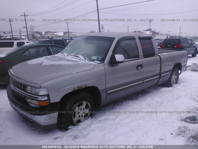 2GCEC19V4Y1107442 - 2000 CHEVROLET SILVERADO C1500 TAN photo 2