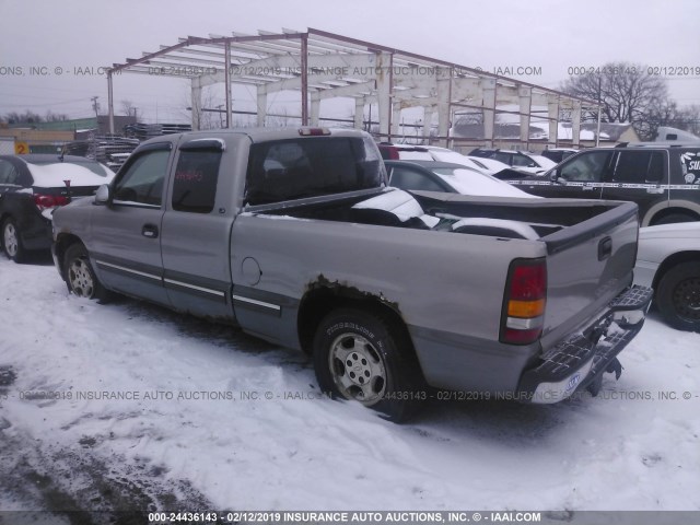 2GCEC19V4Y1107442 - 2000 CHEVROLET SILVERADO C1500 TAN photo 3