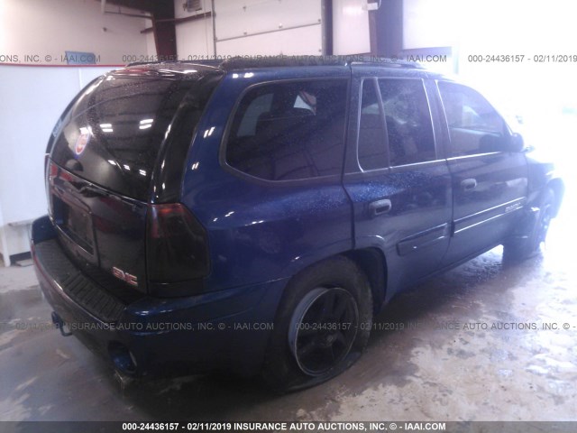 1GKDS13SX42254876 - 2004 GMC ENVOY BLUE photo 4