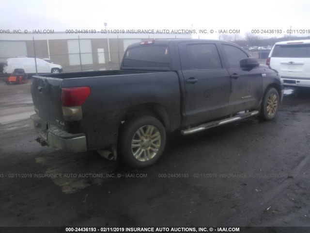 5TFDW5F19DX291236 - 2013 TOYOTA TUNDRA CREWMAX SR5 BLACK photo 4