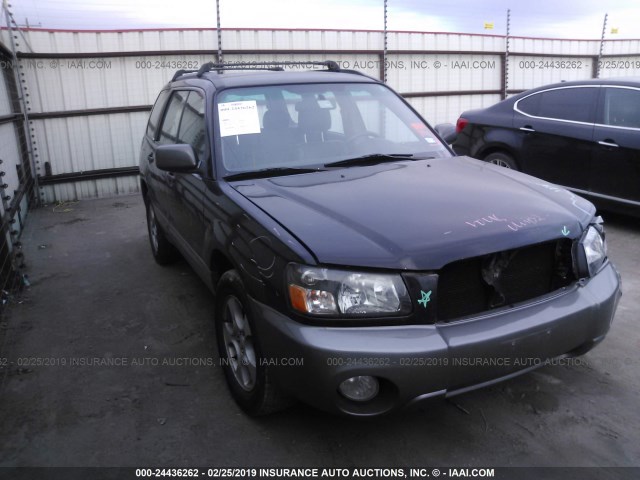 JF1SG65633G751454 - 2003 SUBARU FORESTER 2.5XS BLACK photo 1