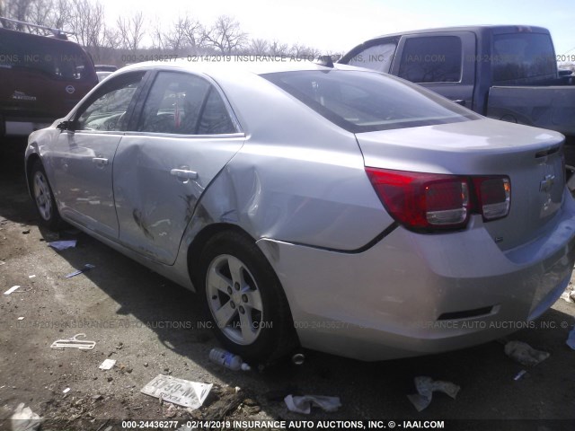 1G11B5SL1EF280608 - 2014 CHEVROLET MALIBU LS SILVER photo 3