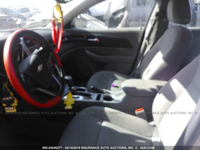 1G11B5SL1EF280608 - 2014 CHEVROLET MALIBU LS SILVER photo 5