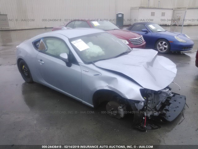 JF1ZNAA10G8708594 - 2016 TOYOTA SCION FR-S SILVER photo 1