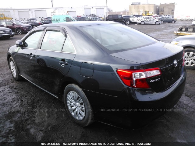 4T4BF1FK2DR316389 - 2013 TOYOTA CAMRY L/SE/LE/XLE 黑色 照片 3