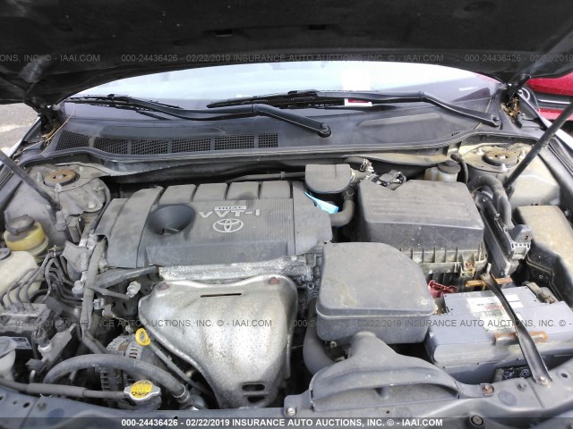 4T1BF3EKXAU035685 - 2010 TOYOTA CAMRY SE/LE/XLE 黑色 照片 10
