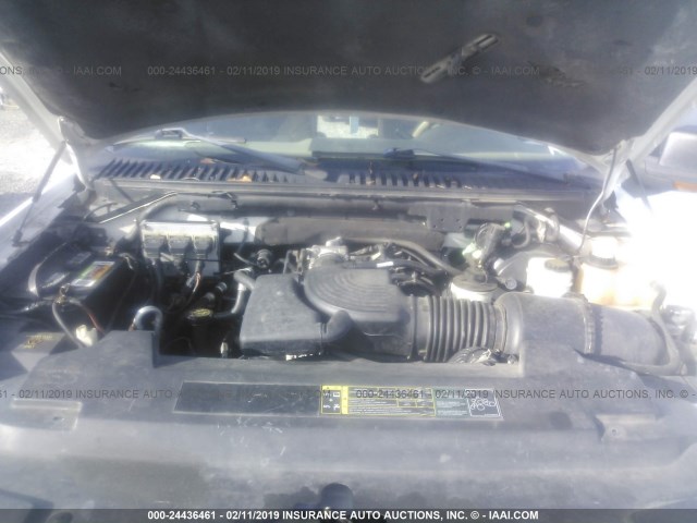 1FMFU18L43LA21273 - 2003 FORD EXPEDITION EDDIE BAUER WHITE photo 10