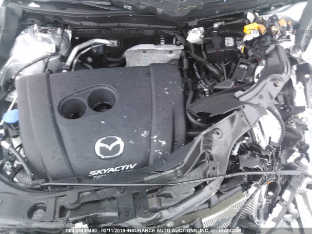 3MZBN1V3XJM259514 - 2018 MAZDA 3 TOURING SILVER photo 10