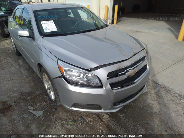 1G11C5SA6DF314214 - 2013 CHEVROLET MALIBU 1LT ვერცხლისფერი ფოტო 6