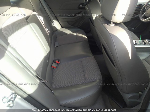 1G11C5SA6DF314214 - 2013 CHEVROLET MALIBU 1LT ვერცხლისფერი ფოტო 8