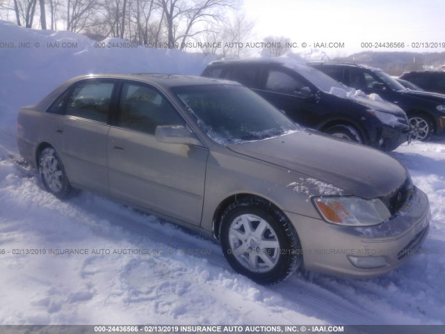 4T1BF28B51U184947 - 2001 TOYOTA AVALON XL/XLS GOLD photo 1