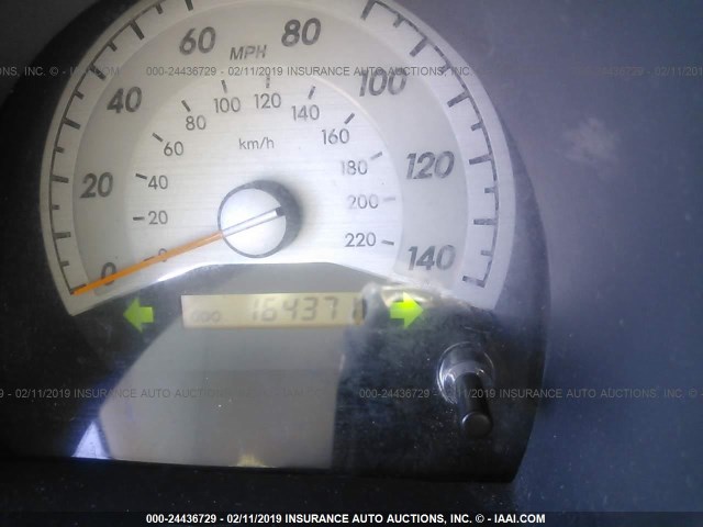 JTKDE177660124691 - 2006 TOYOTA SCION TC შავი ფოტო 7