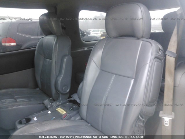 5GADV33137D153498 - 2007 BUICK TERRAZA CXL SILVER photo 8