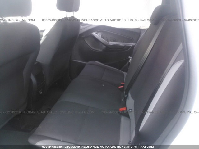 1FMCU0F79FUA15082 - 2015 FORD ESCAPE S WHITE photo 8