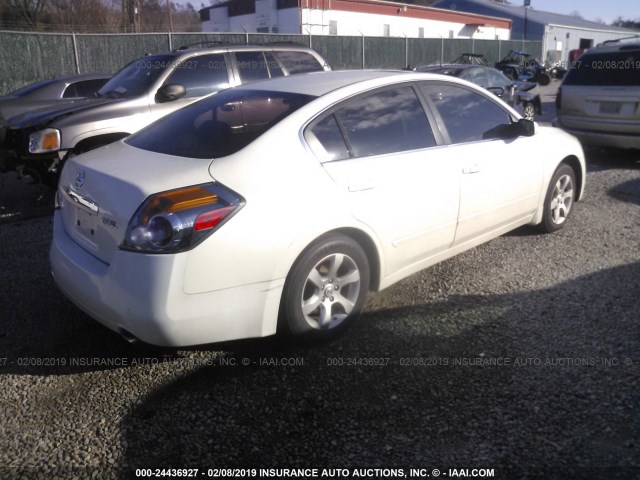 1N4AL21E58N464374 - 2008 NISSAN ALTIMA 2.5/2.5S WHITE photo 4